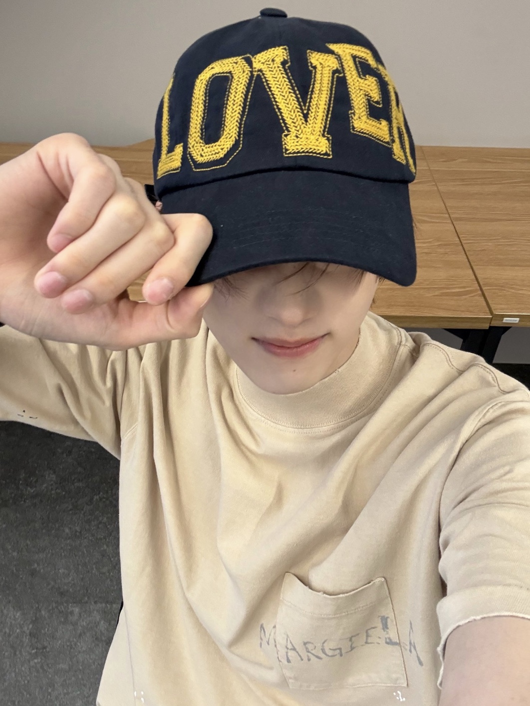 PACOSPLY Lover E3 Cap Black, PACOSPLY Lover E3 Cap Navy 착용 스타일