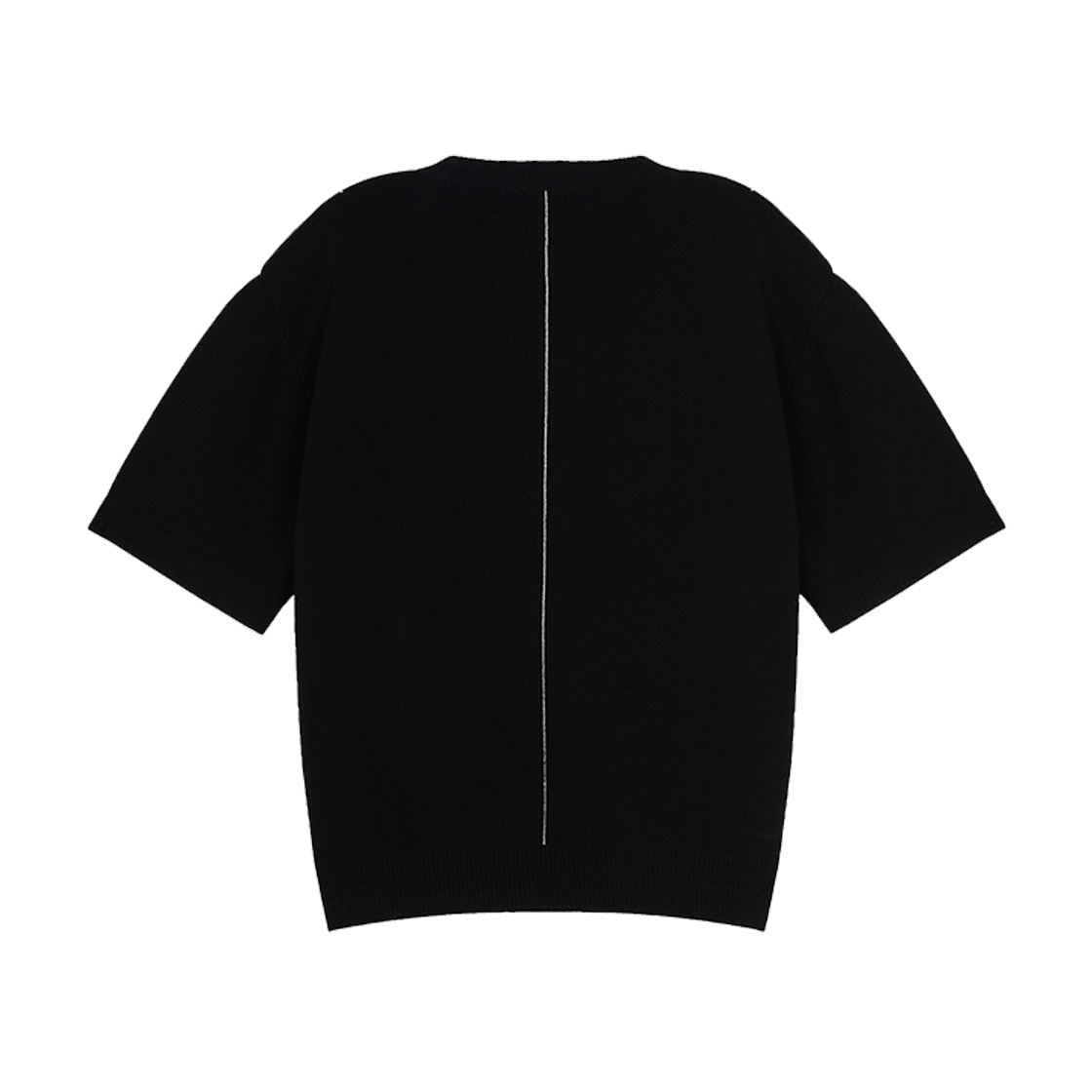 지오송지오 셈블런스 크루넥 니트 블랙 ZI2KT878BK(ZIOSONGZIO SEMBLANCE Crewneck Knit Black) - 2