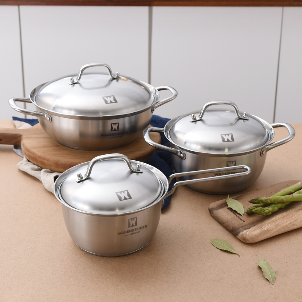 바겐슈타이거 보겐 IH냄비 3종세트(WAGENSTEIGER Bogen Pot Set 3pc) - 3