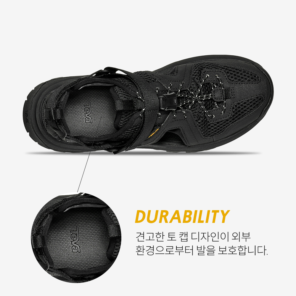 테바 여성 허리케인 XLT3 CT BLK(TEVA Women Hurricane XLT3 CT BLK) - 5