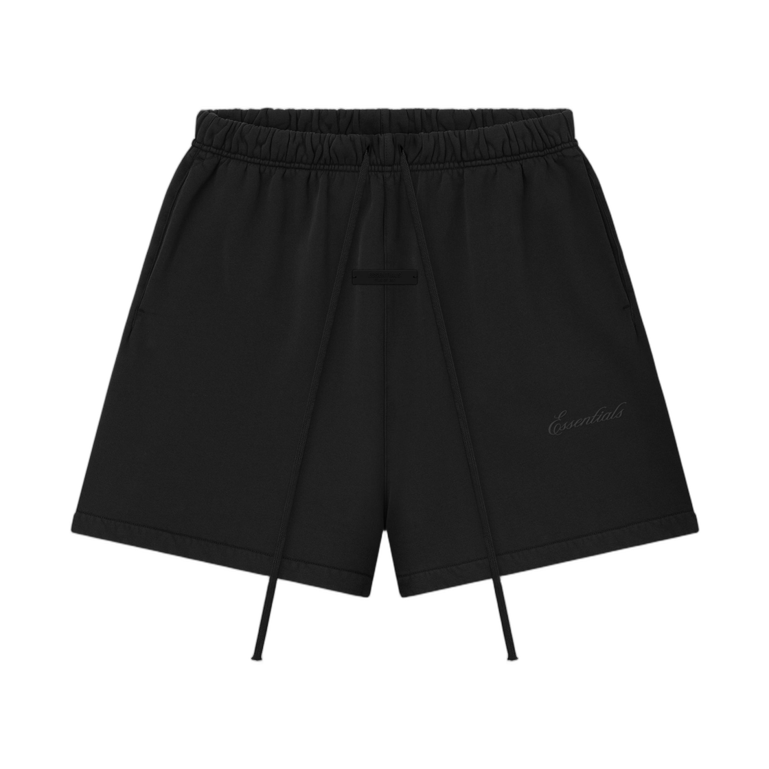 - Essentials Signature SS26 Classic Sweatshort Vintage Black Black - 26SS