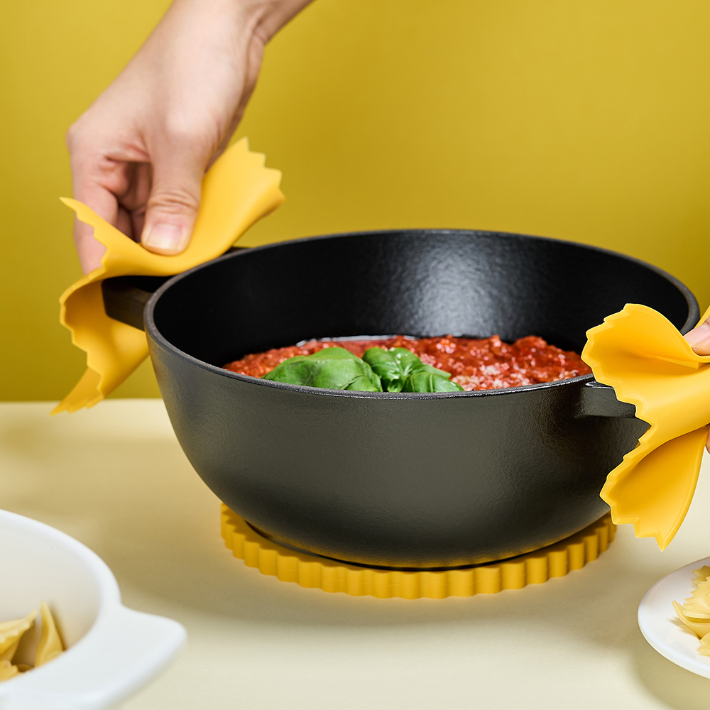 바겐슈타이거 PASTA 실리콘 시리즈 파르펠레 냄비손잡이 2ea(WAGENSTEIGER PASTA Farfalle Pot Handle Grips 2ea) - 4