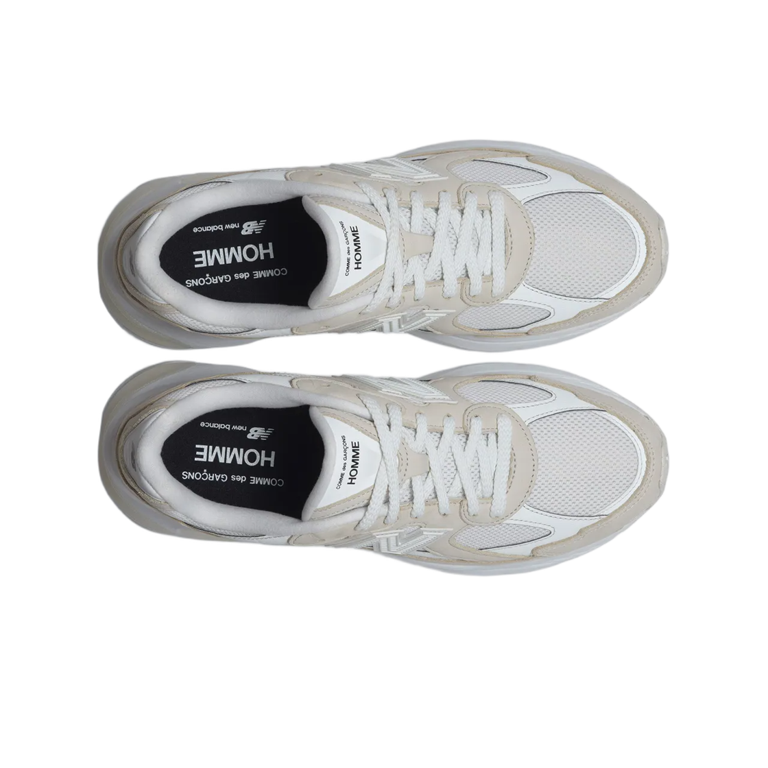 뉴발란스 x 꼼데가르송 옴므 2010 앱졸브 화이트(New Balance x Comme des Garcons Homme 2010 Abzorb White) - 2