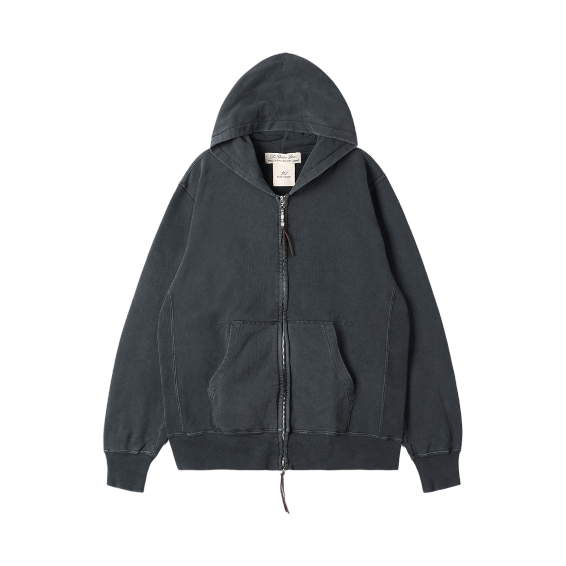 레미 릴리프 SP 피니시 플리스 크루 지퍼 후드 블랙(Remi Relief SP Finish Fleece Crew Zipped Hoodie Black) - 1