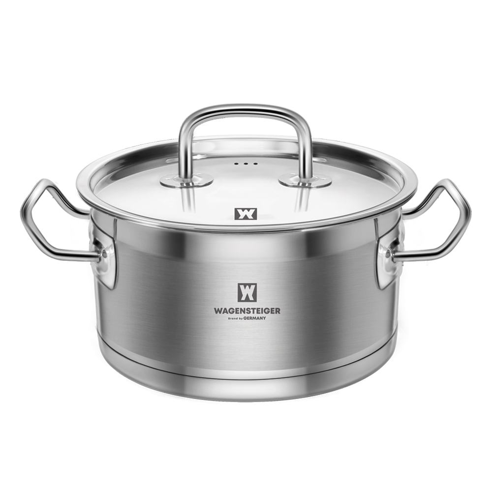 바겐슈타이거 스칼 IH 스텐 냄비 양수 22cm(WAGENSTEIGER S-KAL IH Stainless Pot Double 22cm) - 4
