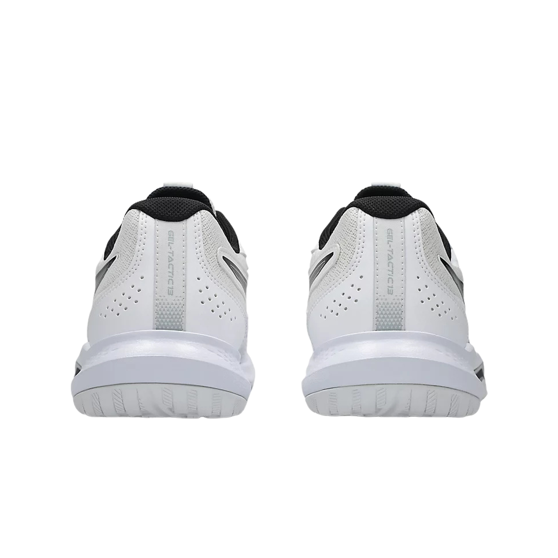 아식스 젤 택틱 13 화이트 블랙 - D 스탠다드(Asics Gel-Tactic 13 White Black - D Standard) - 3
