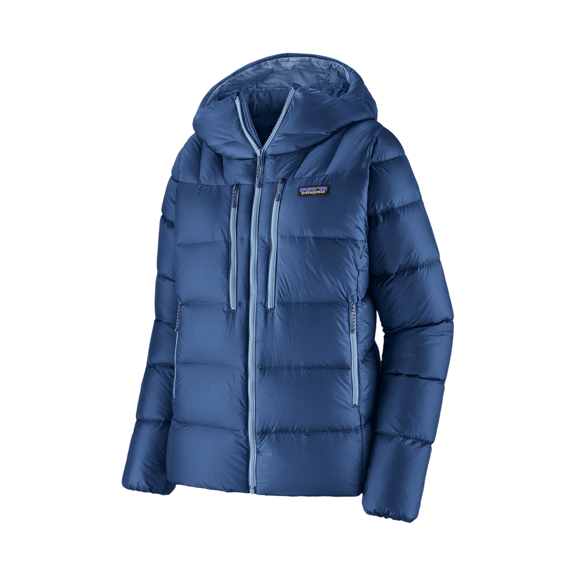 (W) 파타고니아 피츠 로이 다운 후디 클레멘트 블루((W) Patagonia Fitz Roy Down Hoody Clement Blue) - 1