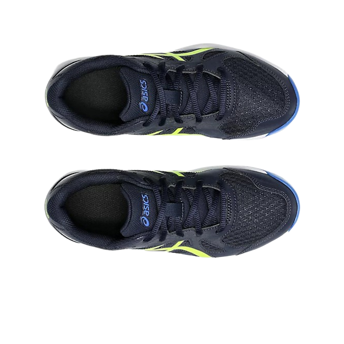 (GS) 아식스 업코트 6 미드나잇 세이프티 옐로우((GS) Asics Upcourt 6 Midnight Safety Yellow) - 2