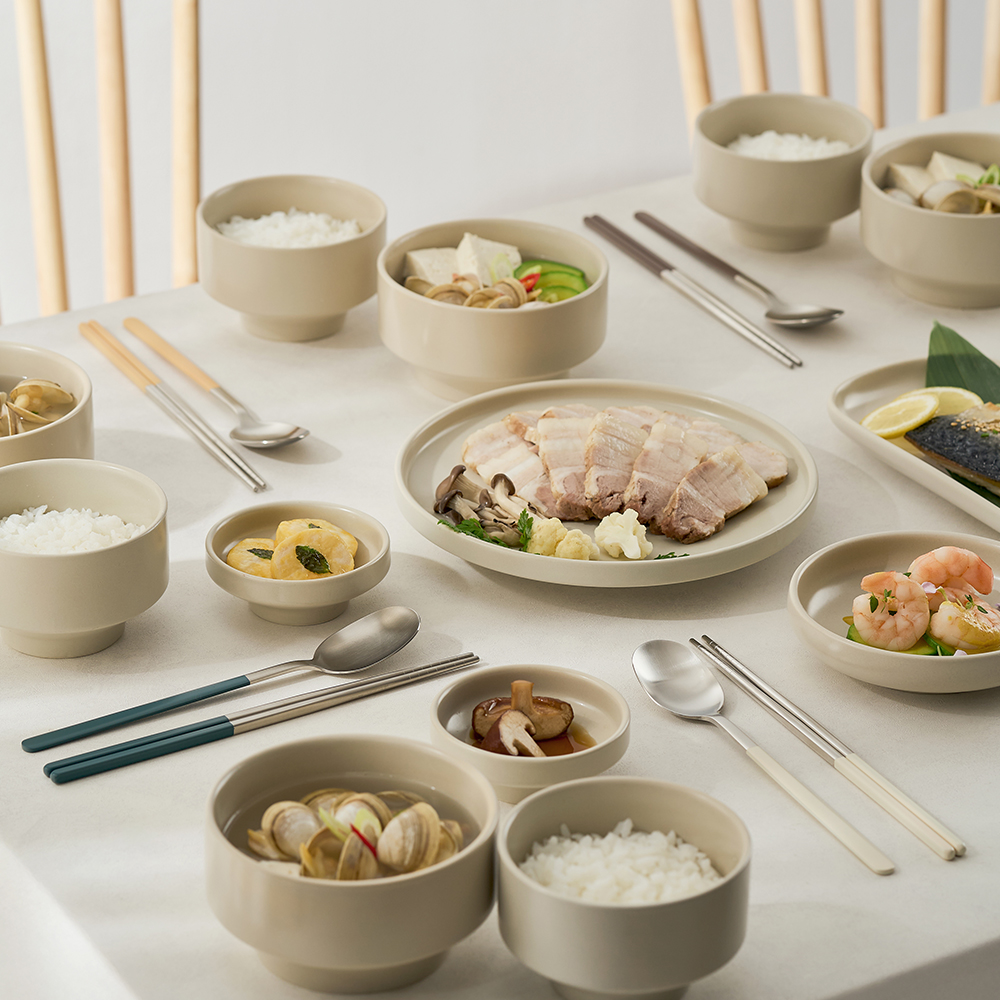 바겐슈타이거 스텐 304 데일로어 4종 컬러 수저세트(WAGENSTEIGER Stainless Steel 304 Daylor 4-Color Cutlery Set (Spoon & Chopsticks)) - 3