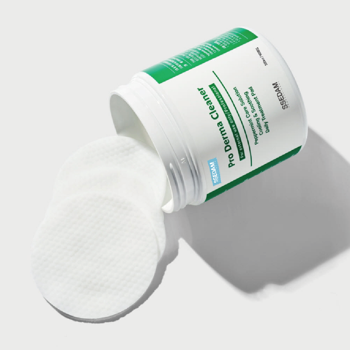 [15%쿠폰][KREAM 단독] 쎄담 프로 더마 클리너 무알콜 균세안 패드 300ml(90매)([15%쿠폰][KREAM단독] SSEDAM Pro Derma Cleaner) - 4