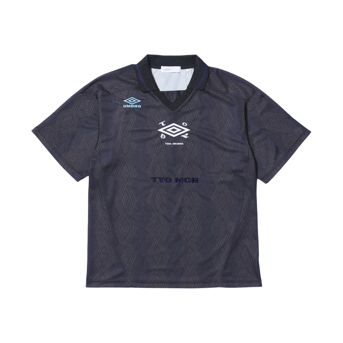 토가 x 엄브로 게임 셔츠 블랙(Toga x Umbro Game Shirt Black) - 1