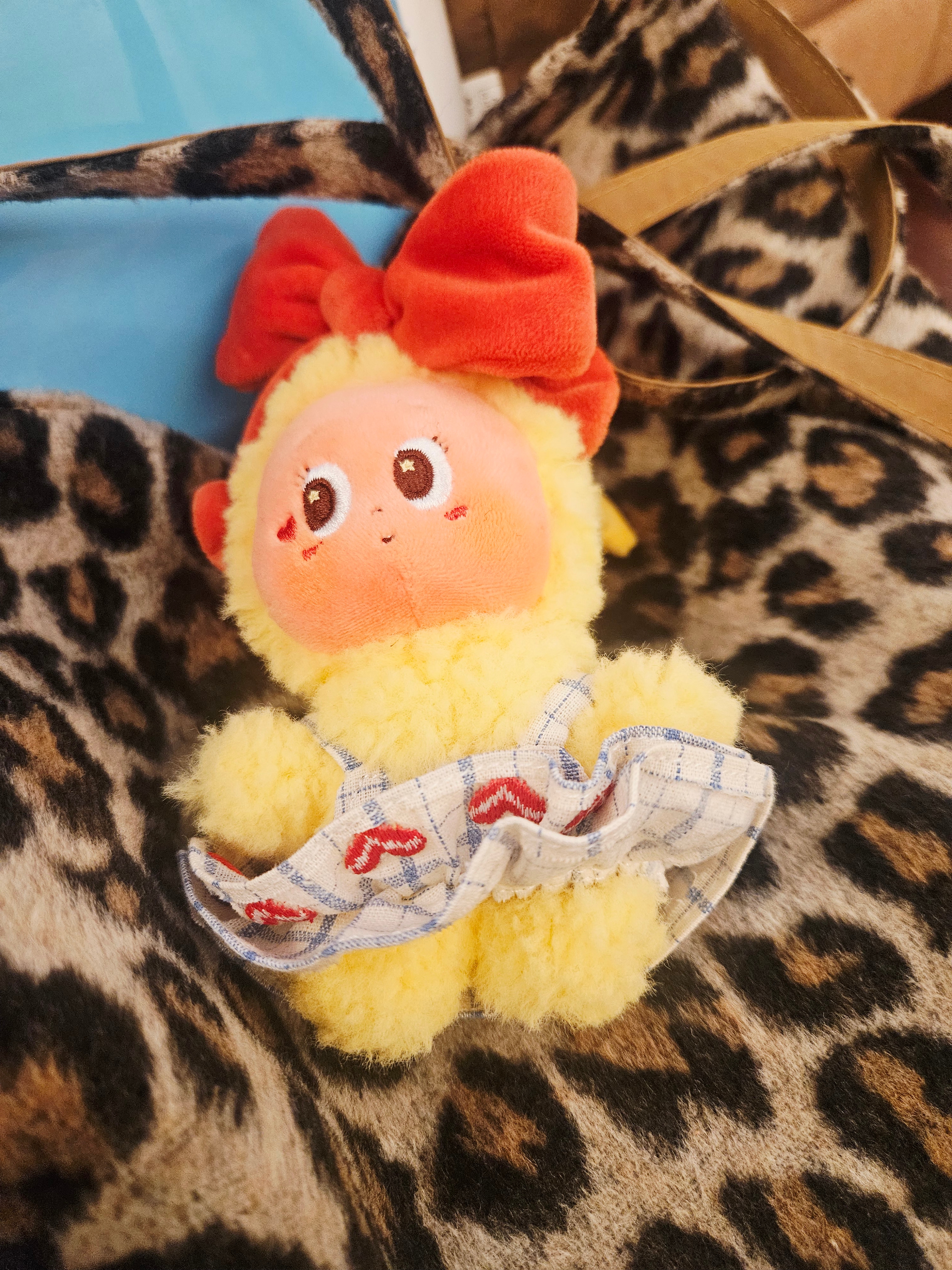 Pop Mart Twinkle Twinkle Crush On You Series Plush Pendent Skip A Beat (Opened Case) 착용 스타일 - 3