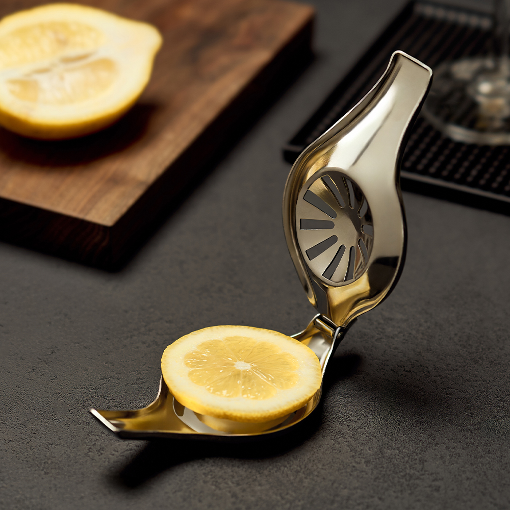 바겐슈타이거 스텐 304 홈탠팅 레몬 스퀴저 슬라이스 레몬즙 착즙기(WAGENSTEIGER Stainless Steel 304 Hometending Lemon Squeezer (Slice Type)) - 4