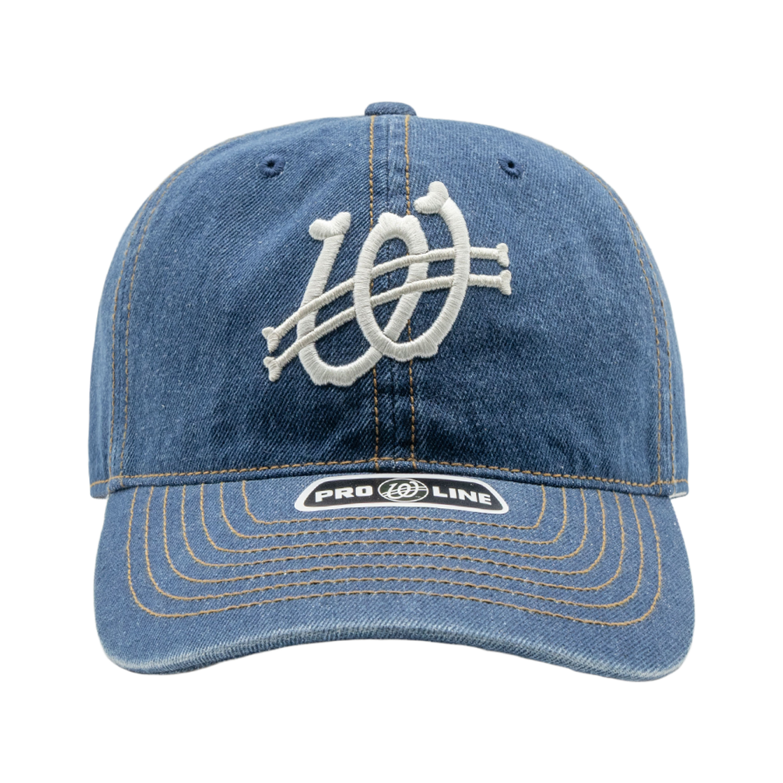 위얼드월드 본투비 데님 볼캡(Weird World Born To Be Denim Ball Cap) - 2