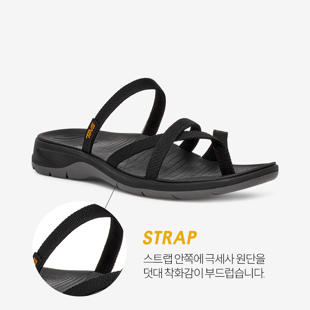 테바 여성 티라트래블러 플립 BLK(TEVA Women Tirratraveler Flip BLK) - 3