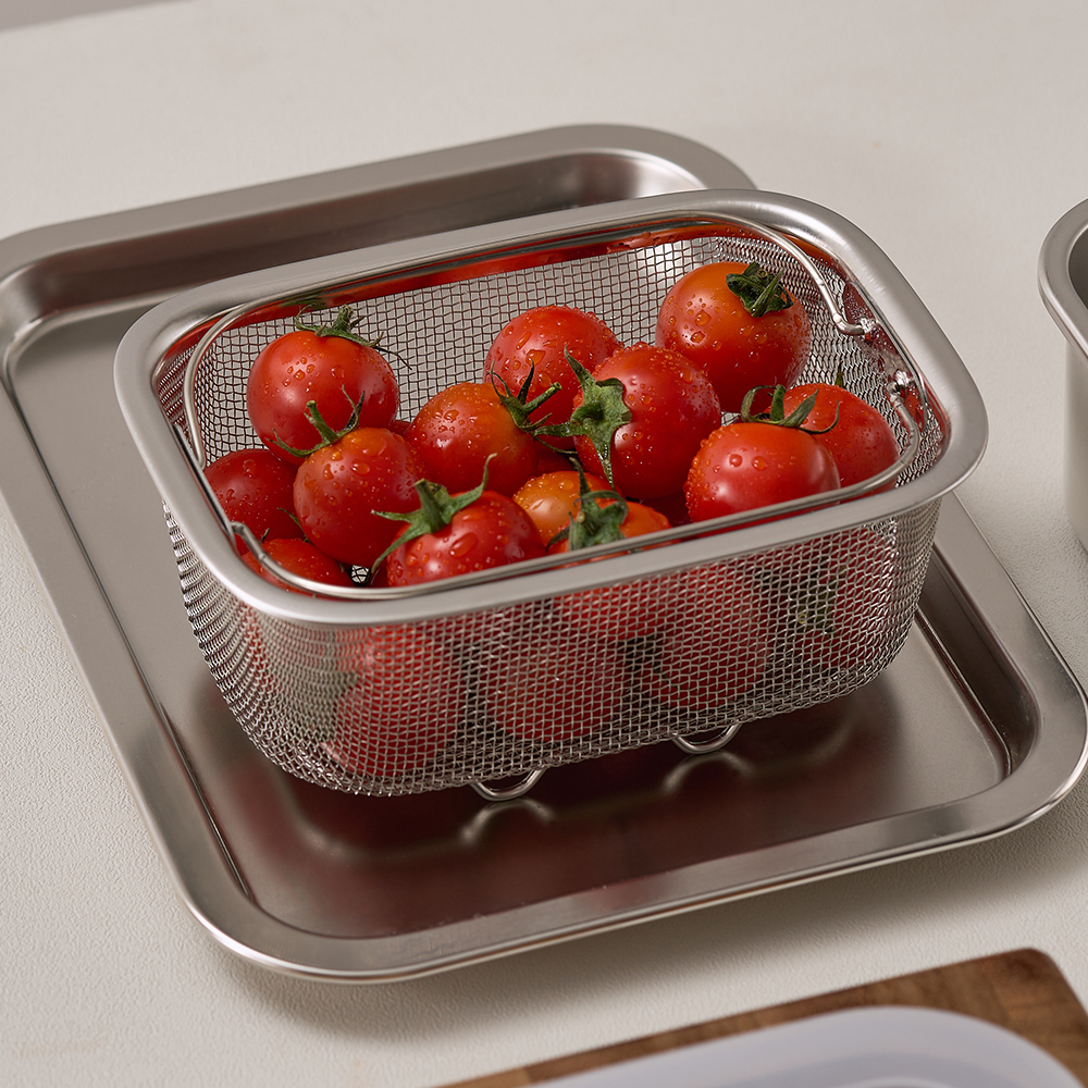 바겐슈타이거 무연마 드레인 스텐 304 박스 S 뚜껑 채반(WAGENSTEIGER Abrasive-Free Drain Stainless Steel 304 Box) - 5
