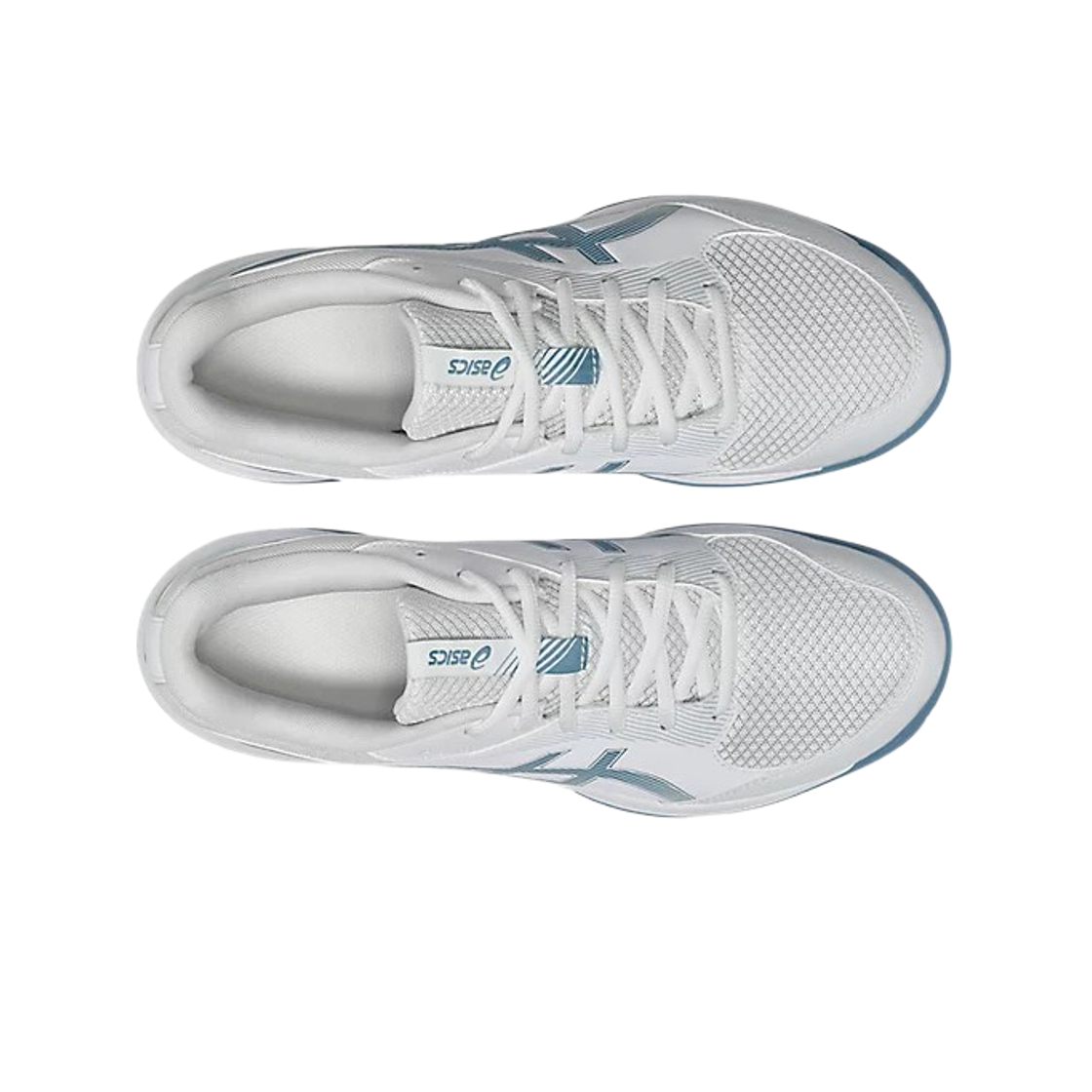 아식스 젤 테스크 4 화이트 사바 블루 - D 스탠다드(Asics Gel-Task 4 White Saba Blue - D Standard) - 2