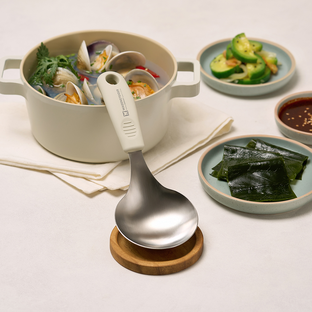 바겐슈타이거 스텐 304 로펠 더 컬러 레이들 국자 서버 그린(WAGENSTEIGER Stainless Steel 304 Rofel The Color Ladle (Green)) - 5