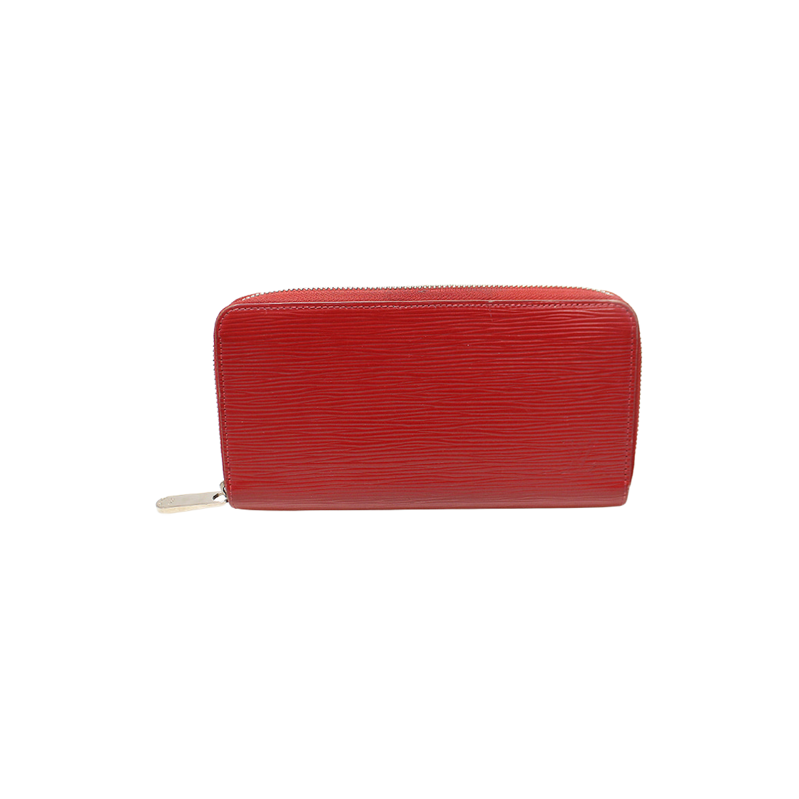 IT6KHLJUL9F6 Louis Vuitton M61859 Coquelicot Epi Leather Silver Zippy Wallet