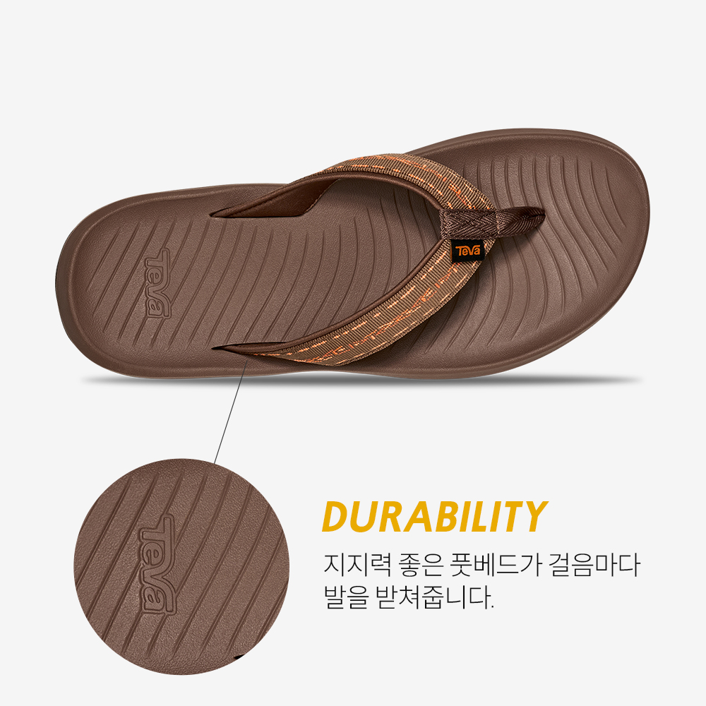 테바 테바 남성 허리케인 플립 CSD(TEVA Men Hurricane Flip CSD) - 5