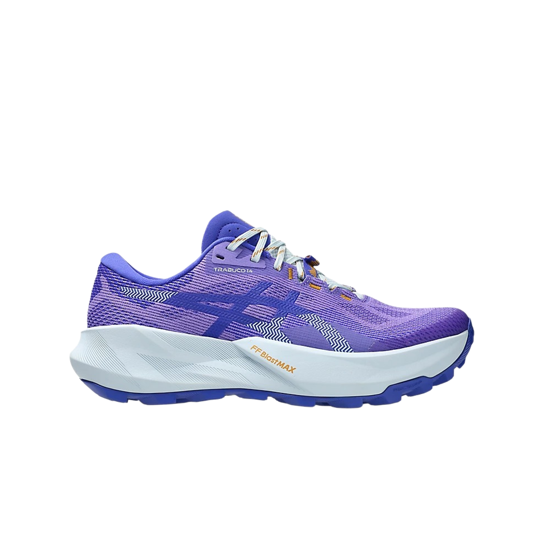 (W) 아식스 트라부코 14 애머시스트 코발트 버스트 - B 스탠다드((W) Asics Trabuco 14 Amethyst Cobalt Burst - B Standard) - 1