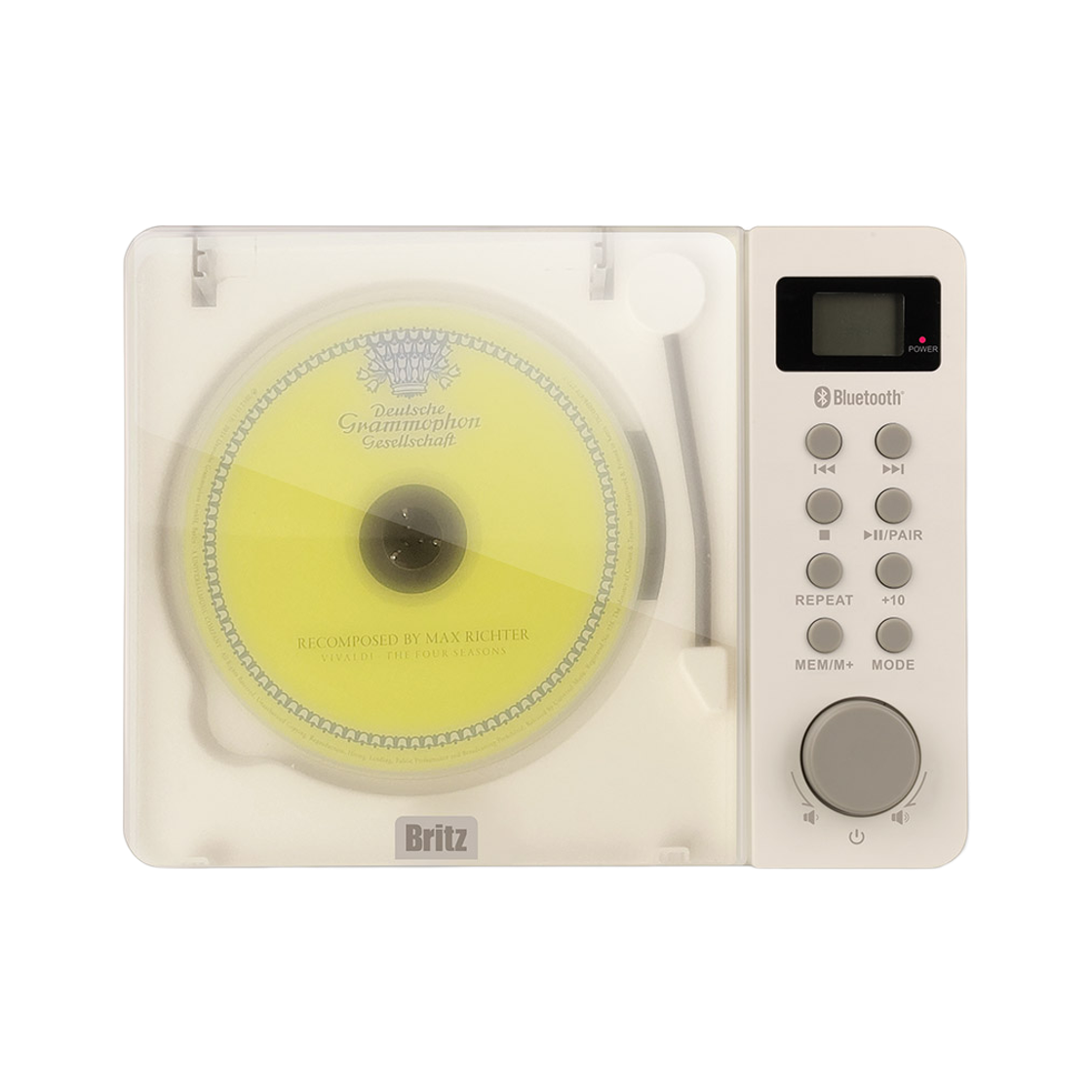 브리츠 CD플레이어 라디오 블루투스 스피커 BZ-YM10(Britz BZ-YM10 CD Player Bluetooth Speaker All-in-One) - 3