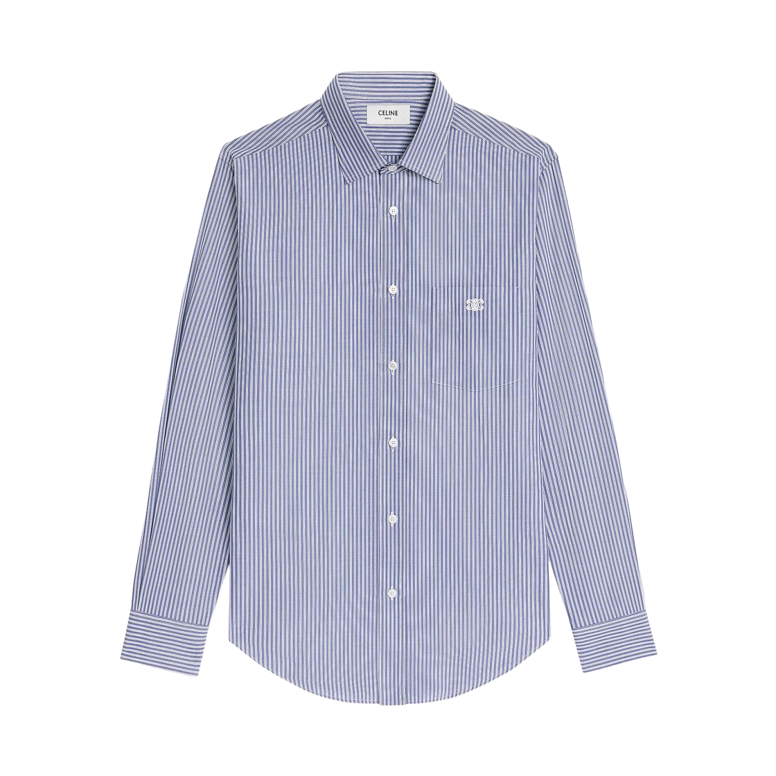 셀린느 슈미즈 루즈 드러그스토어 포쉐 네이비 데님 블루(Celine Chemise Loose Drugstore Poche Navy Denim Blue)