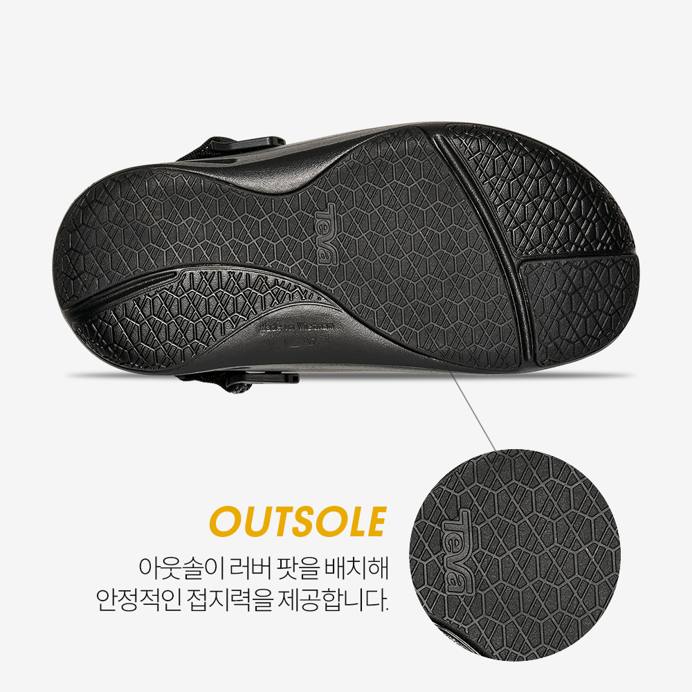 테바 테바 여성 아프레아쿠아 CT BLK(TEVA Women Apreaqua CT BLK) - 6