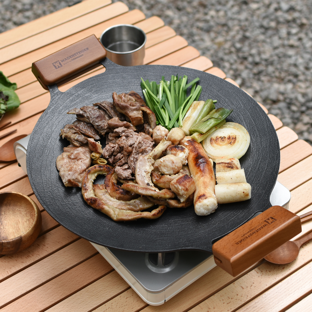바겐슈타이거 IH 그리들 36cm 블랙(WAGENSTEIGER Griddle Black  36cm) - 2
