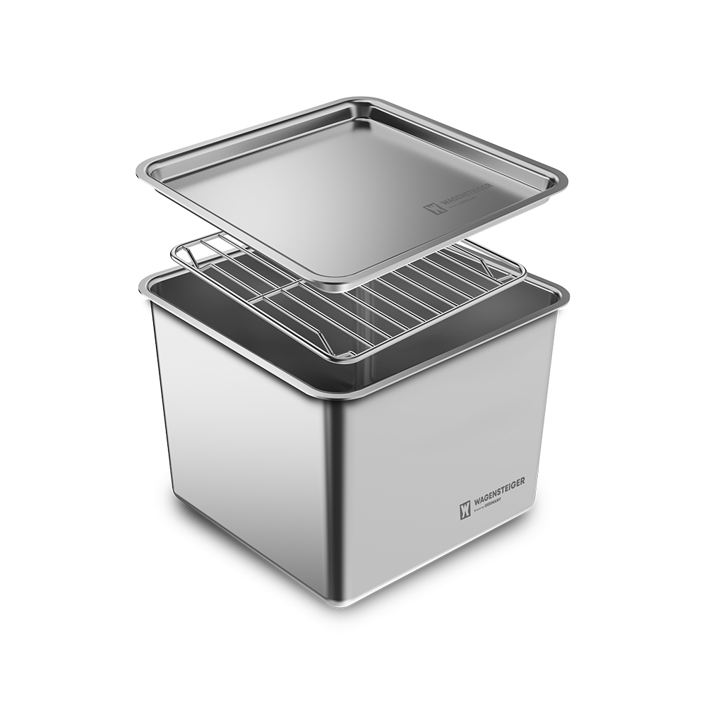 바겐슈타이거 콰트라트 스텐 304 캐니스터 깊은형 대 2200ml(WAGENSTEIGER Quatrat Stainless 304 Canister Deep - L 2200ml) - 6
