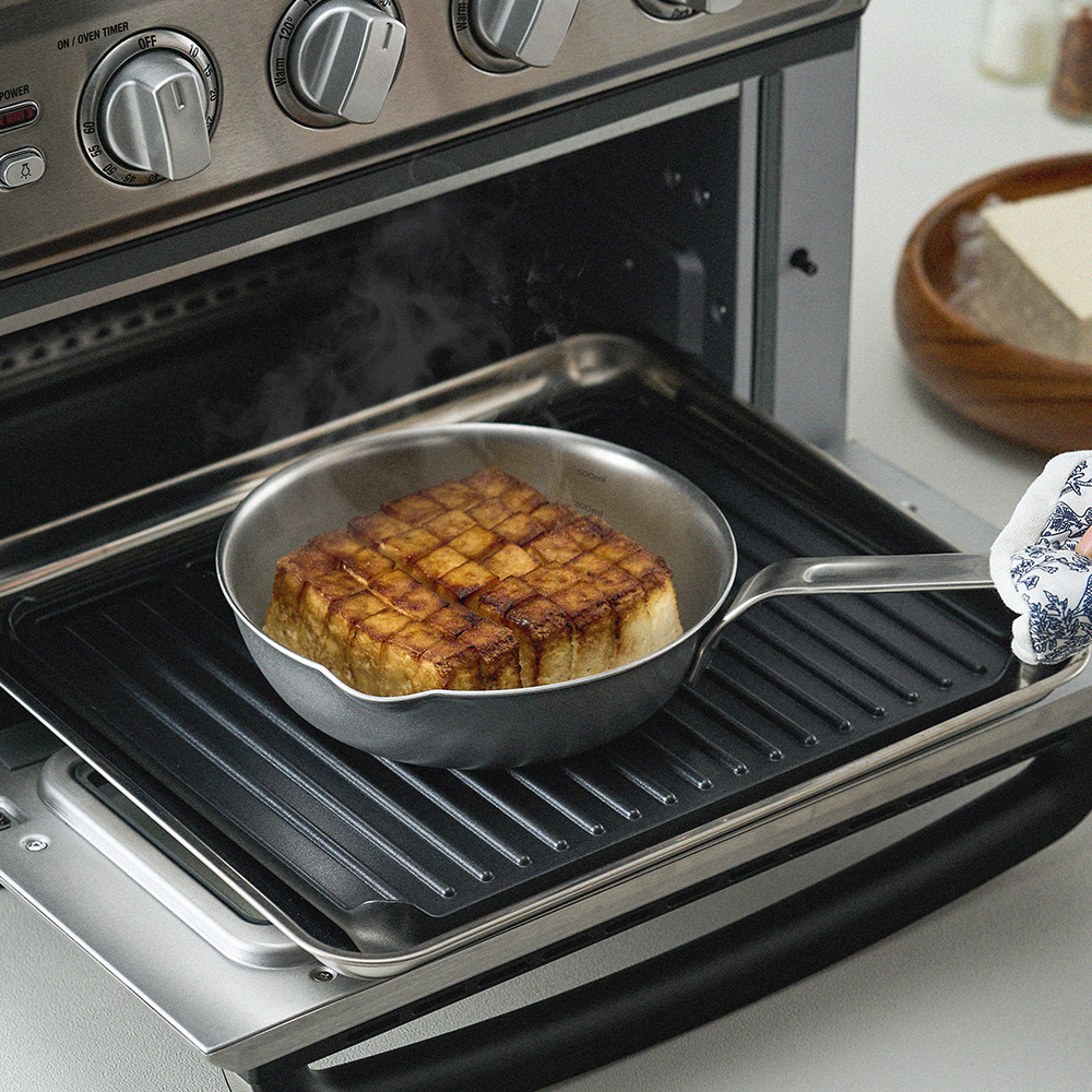 바겐슈타이거 로스탈 통3중 무연마 316 스텐 미니팬 16cm(WAGENSTEIGER Lostal 3-Ply Abrasive-Free 316 Stainless Steel Mini Pan (16cm)) - 6