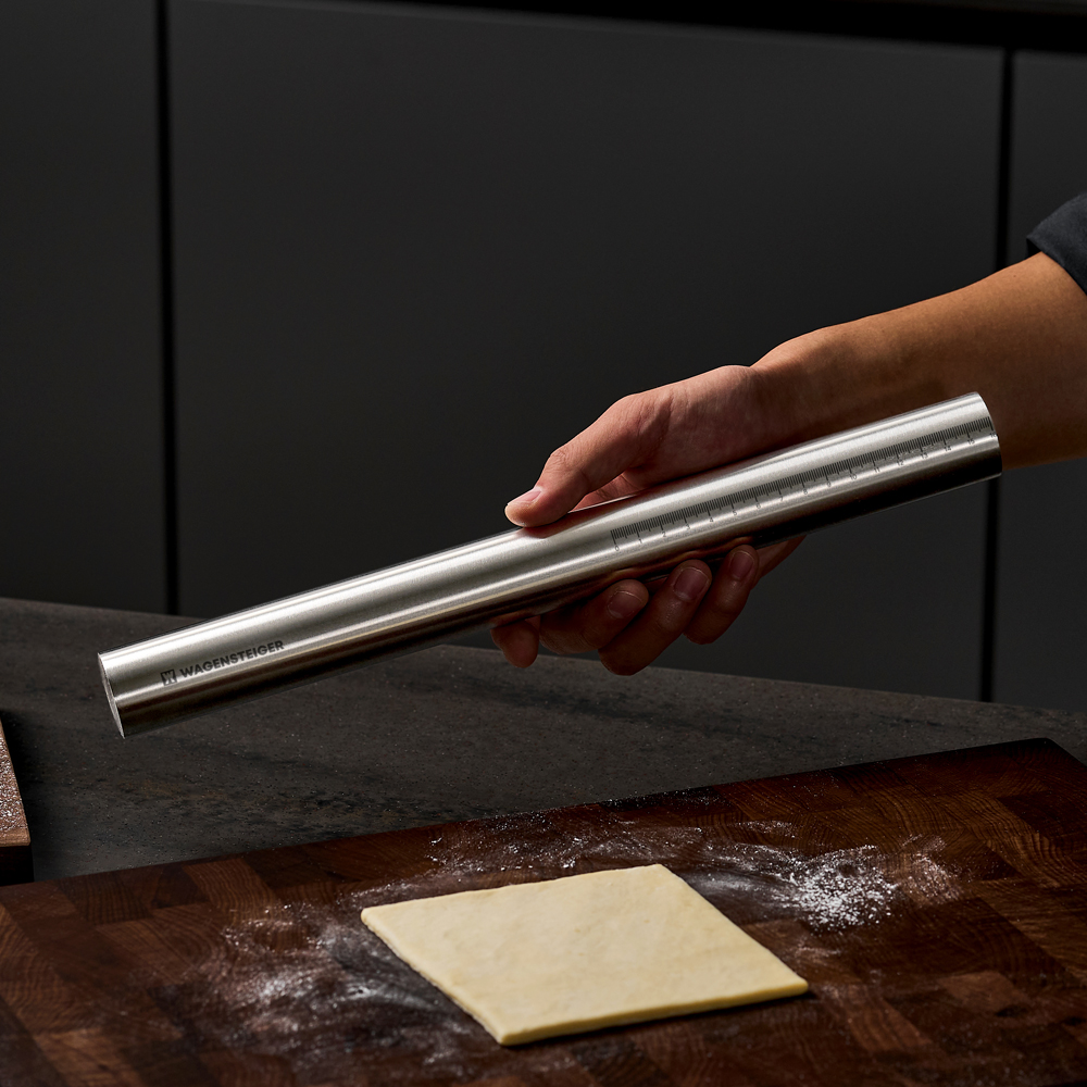 바겐슈타이거 스텐 304 롤링핀 밀대 베이킹 홈베이킹 반죽(WAGENSTEIGER Stainless Steel 304 Rolling Pin) - 3