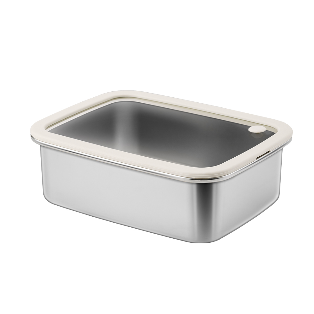 바겐슈타이거 클라 스텐 304 박스 시리즈 1900ml(WAGENSTEIGER Klar Stainless 304 Food Container Shallow 1900ml) - 6