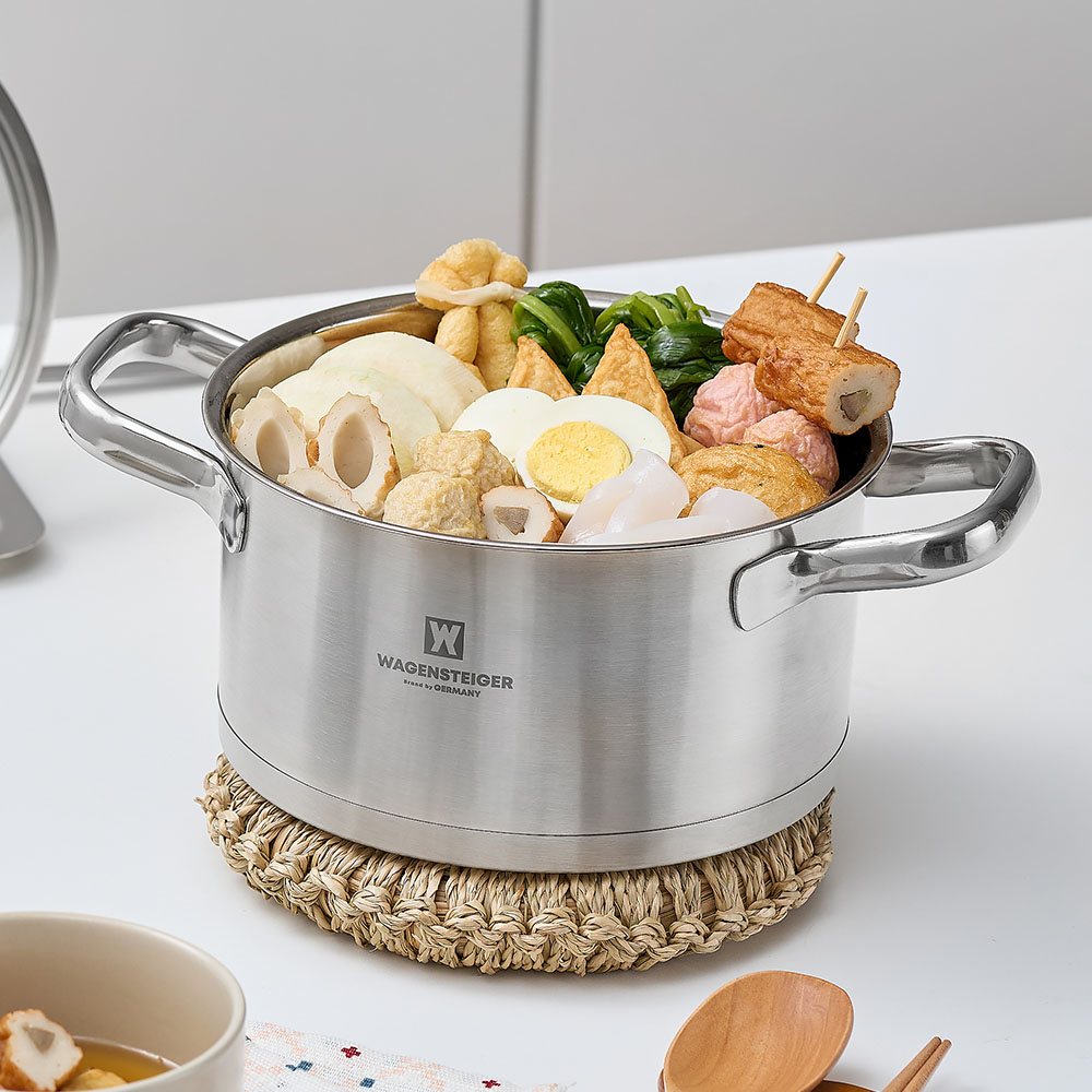 바겐슈타이거 티프 IH 스텐 냄비 양수 20cm(WAGENSTEIGER TIFF IH Stainless Pot Double 20cm) - 4