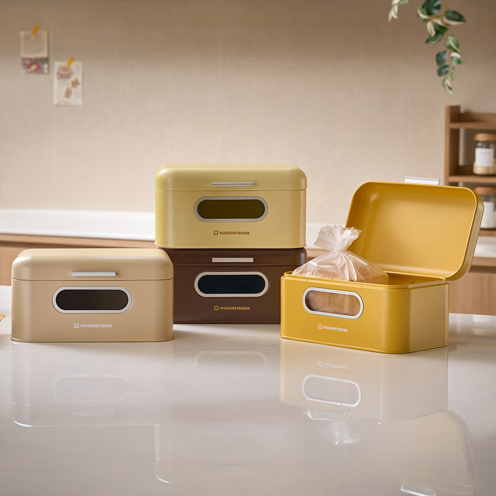 바겐슈타이거 브레드 박스 오트밀 주방 식탁 보관함(WAGENSTEIGER Bread Box (Oatmeal)) - 2