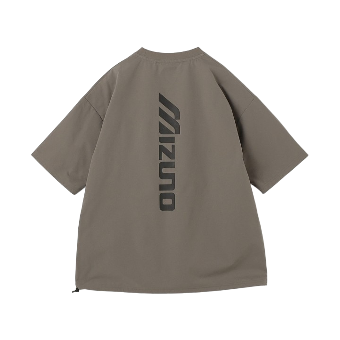 미즈노 x 진 팩토리 워터 리펠런트 스트레치 우븐 티셔츠 차콜(Mizuno x Jeans Factory Water Repellent Stretch Woven T-Shirt Charcoal) - 2