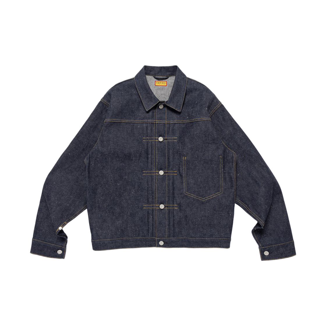 HM31JK002 Human Made Denim Work Jacket Past Indigo