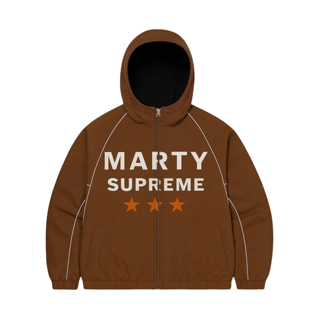 나미아스 x 마티 슈프림 A24 클래식 웜업 자켓 브라운(Nahmias x Marty Supreme A24 Classic Warm Up Jacket Brown)