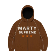 Nahmias x Marty Supreme A24 Classic Warm Up Jacket Brown