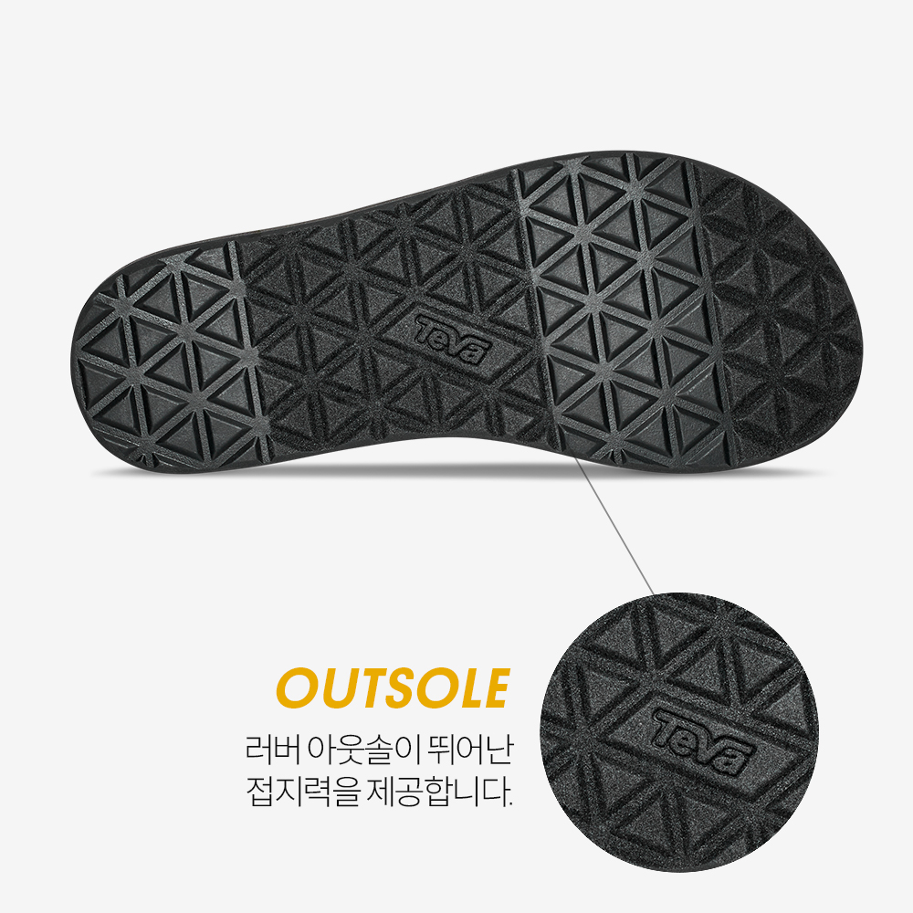 테바 여성 오리지널 유니버설 슬림 BLK(TEVA Women Original Universal Slim BLK) - 6