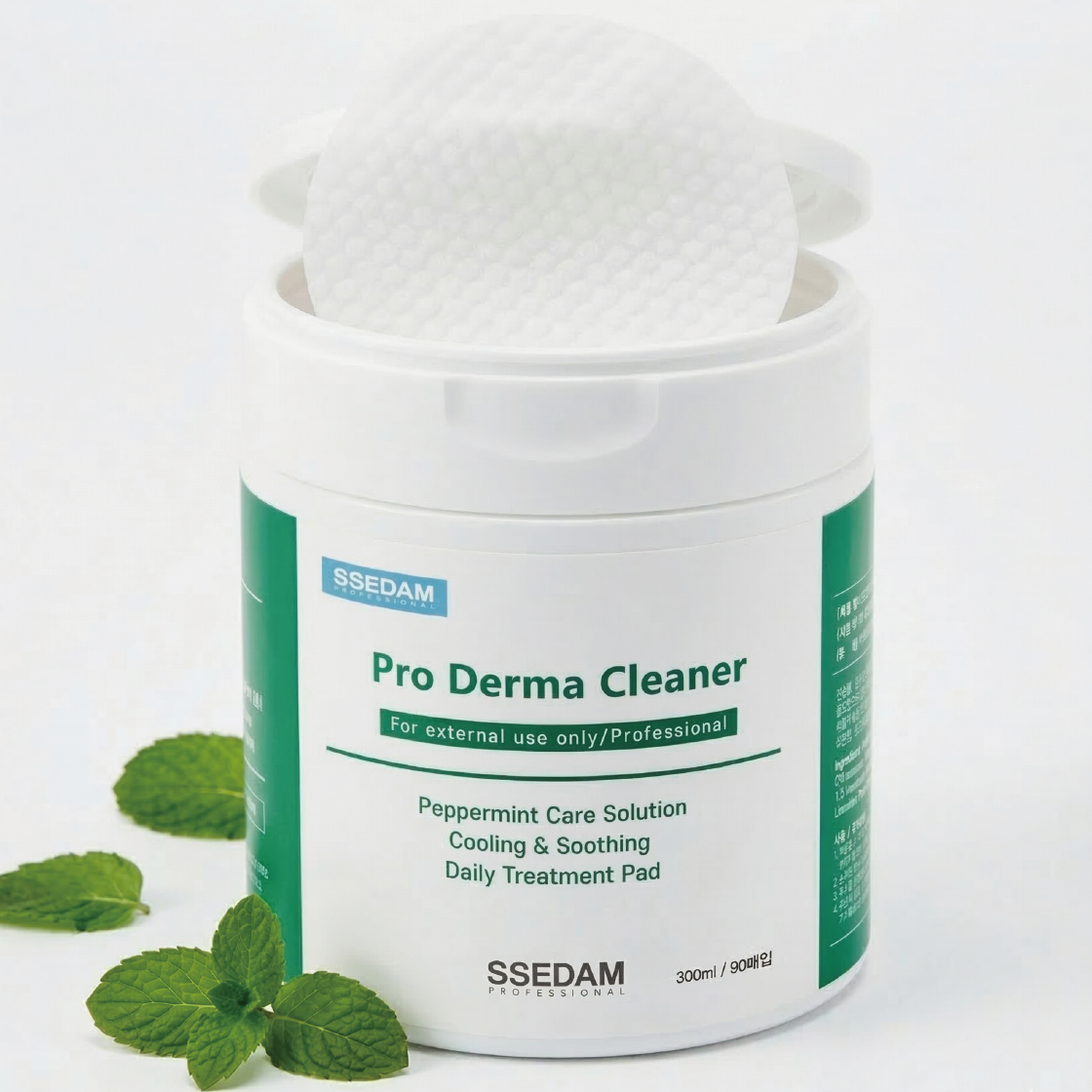 [15%쿠폰][KREAM 단독] 쎄담 프로 더마 클리너 무알콜 균세안 패드 300ml(90매)([15%쿠폰][KREAM단독] SSEDAM Pro Derma Cleaner) - 3