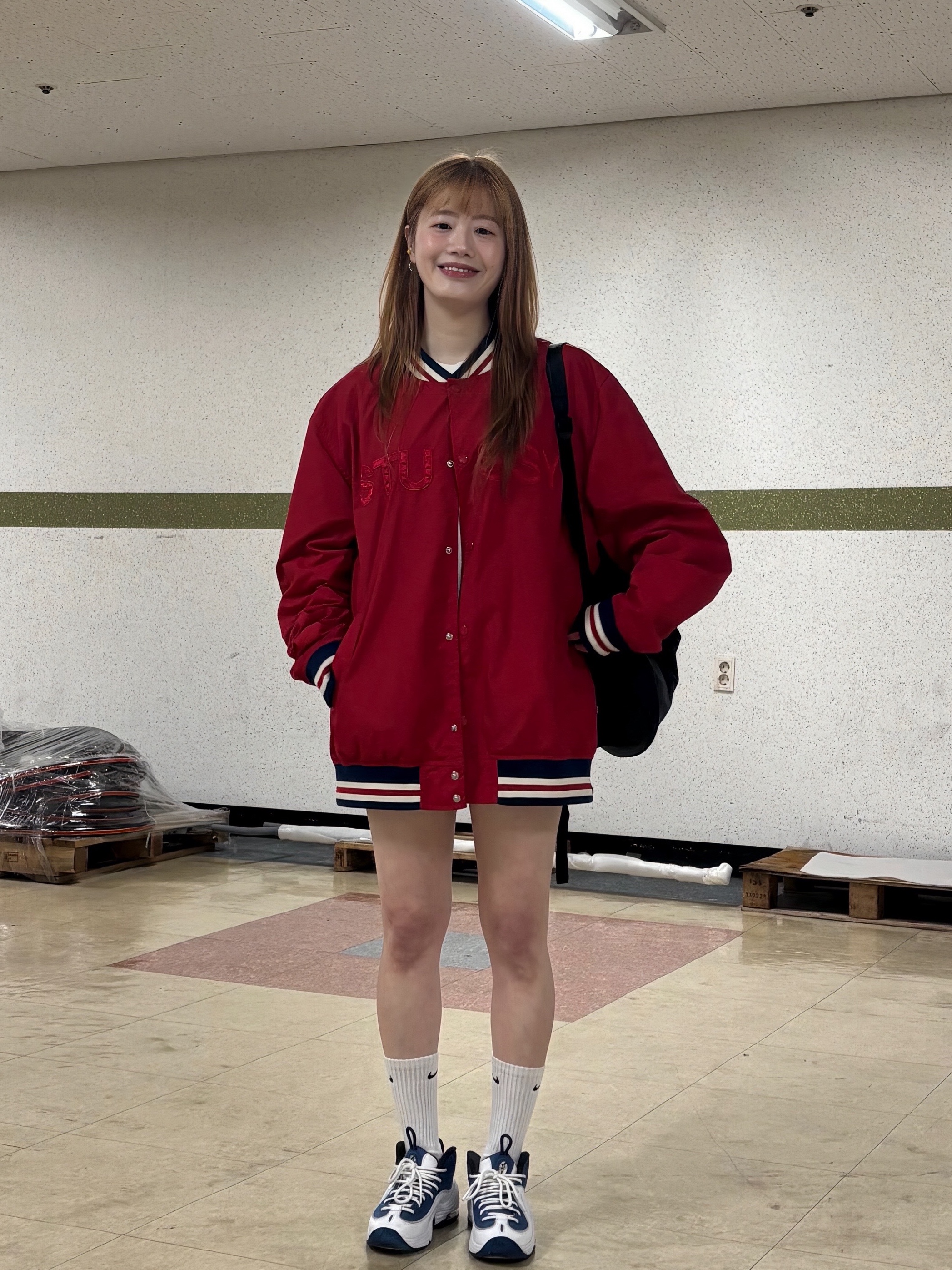 Nike Air Penny II Atlantic Blue, Mischief Lightweight Zip Around Backpack Black 착용 스타일 - 5