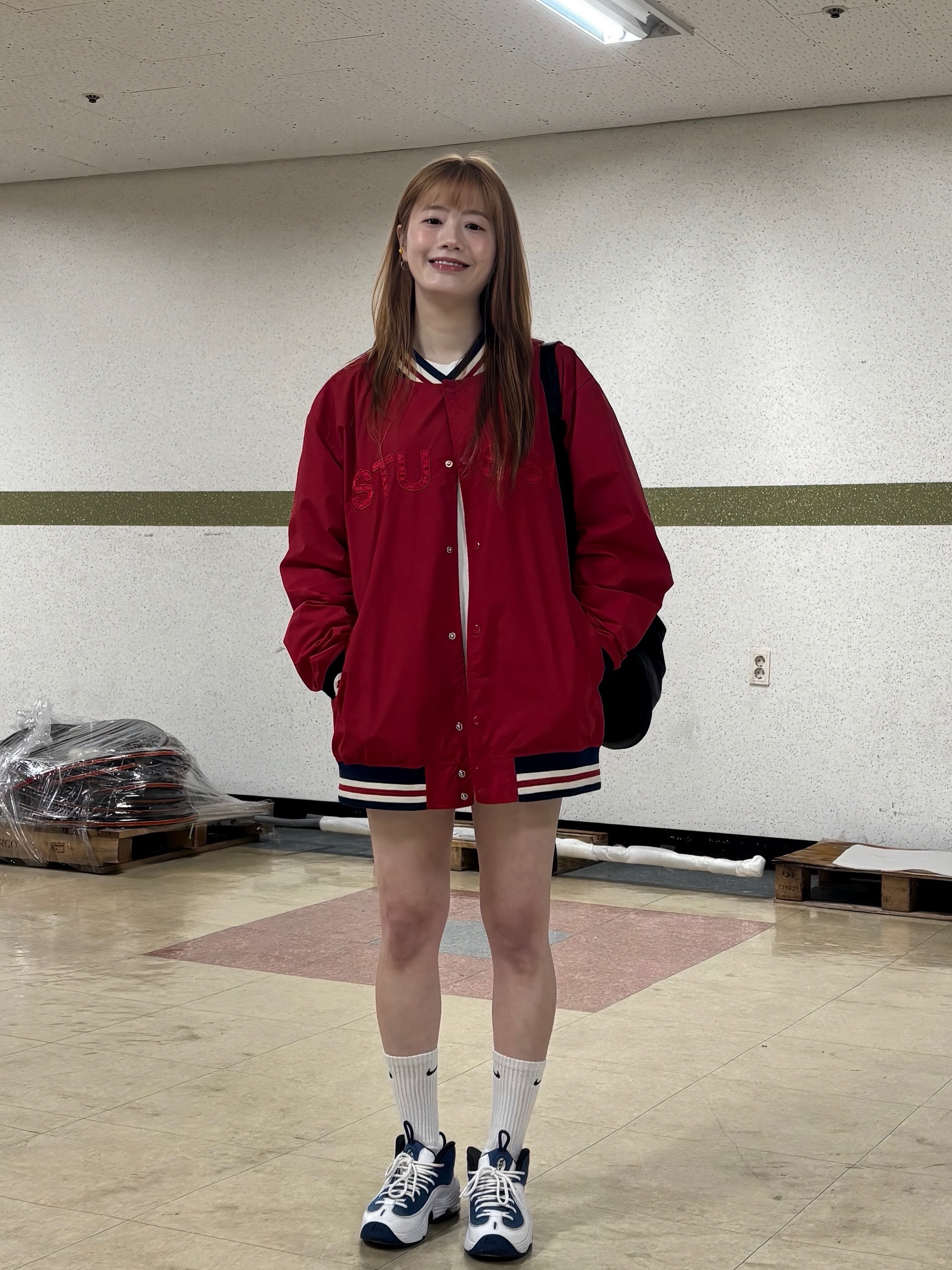 Nike Air Penny II Atlantic Blue, Mischief Lightweight Zip Around Backpack Black 착용 스타일 - 6