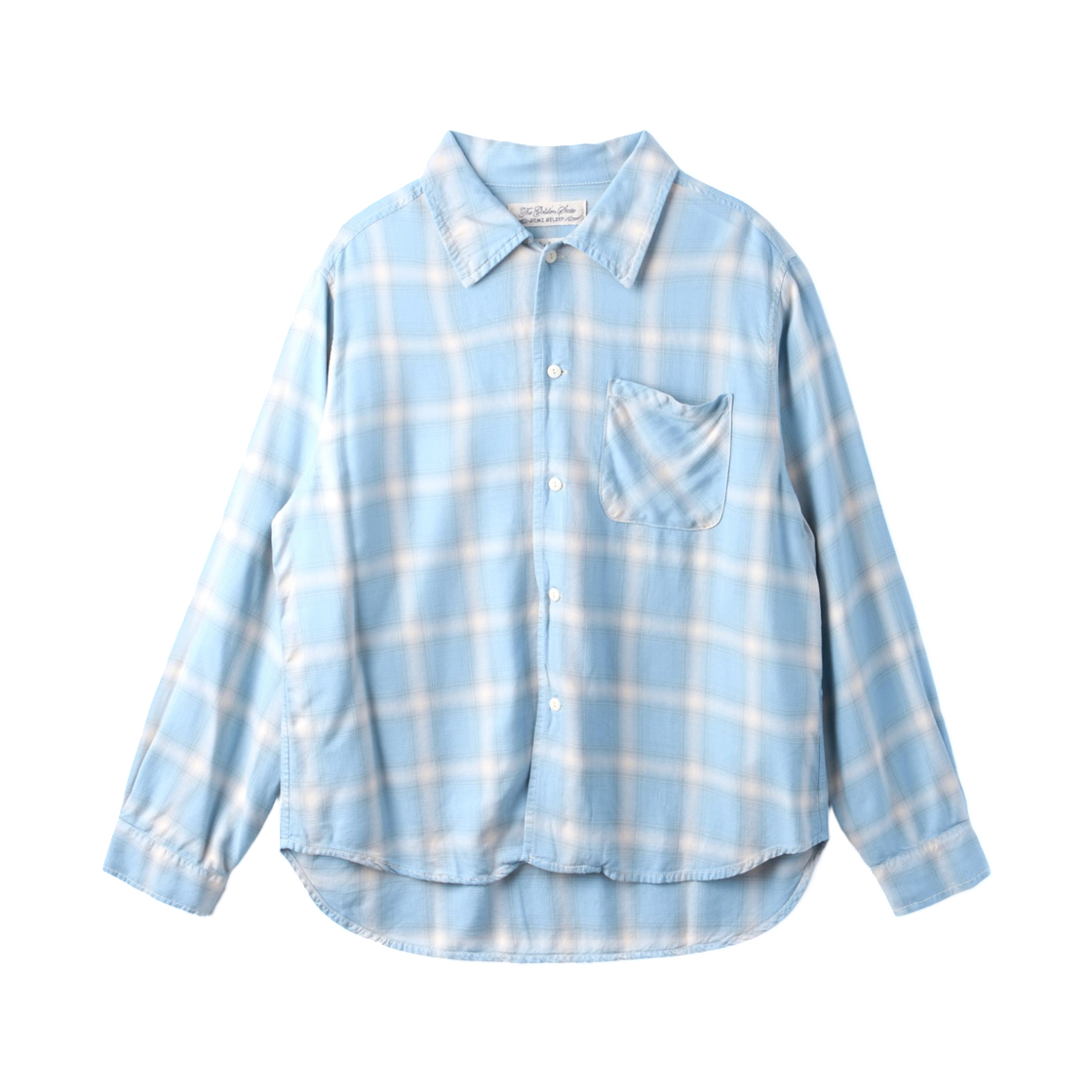 레미 릴리프 레이온 트윌 옴브레 셔츠 블루(Remi Relief Rayon Twill Ombre Shirt Blue)