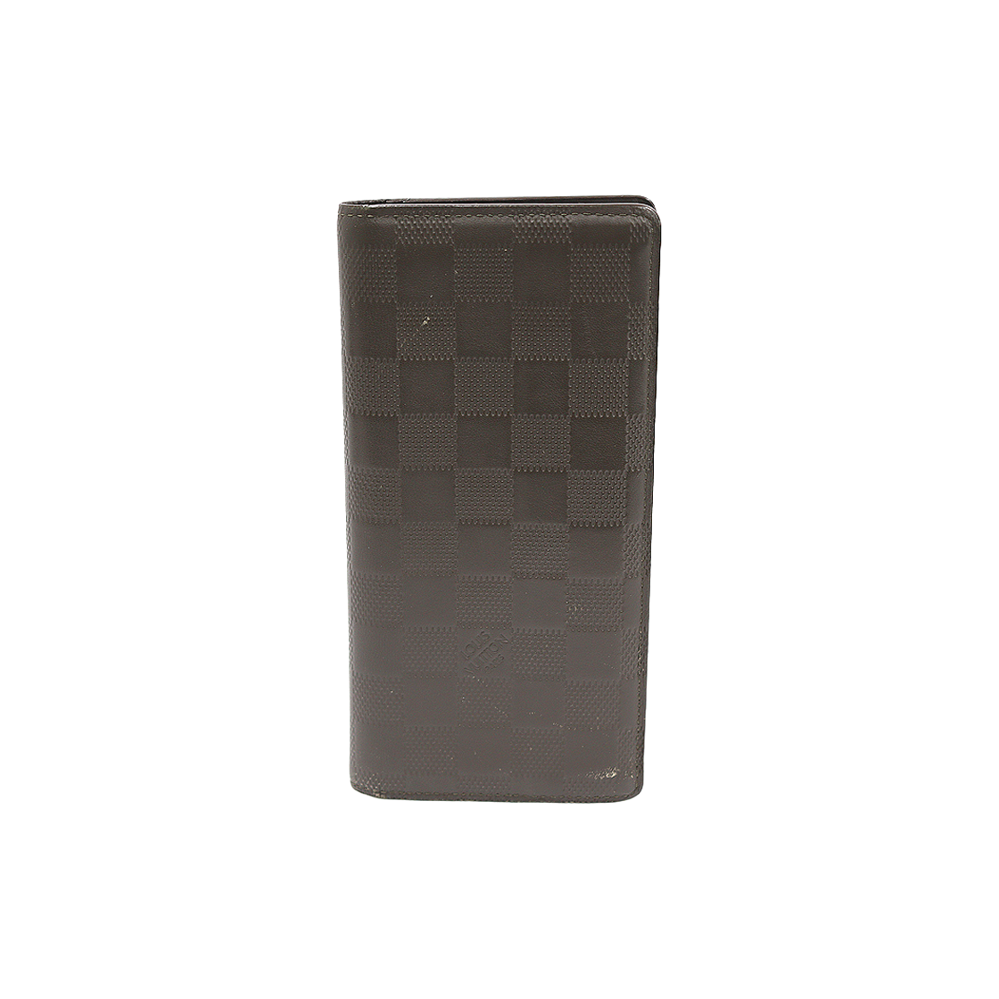 ITVU6Q4DUDNR Louis Vuitton N63120 Brown Damier Infini Leather Brazza Wallet