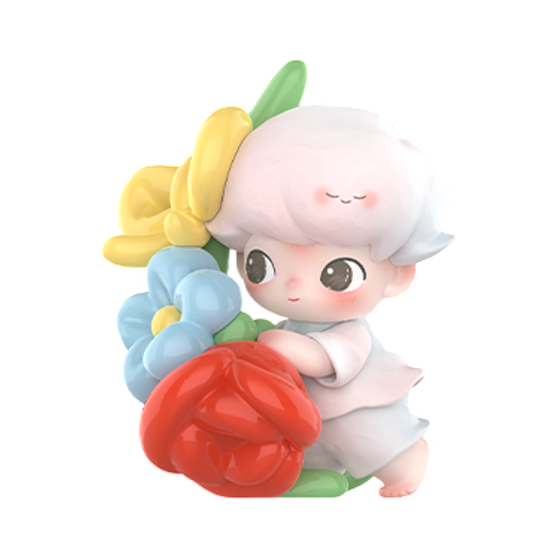 팝마트 디무 꽃 피는 순간 시리즈 허깅 스프링 (개봉박스)(Pop Mart Dimoo Moments In Bloom Series Hugging Spring (Opened Case)) - 1