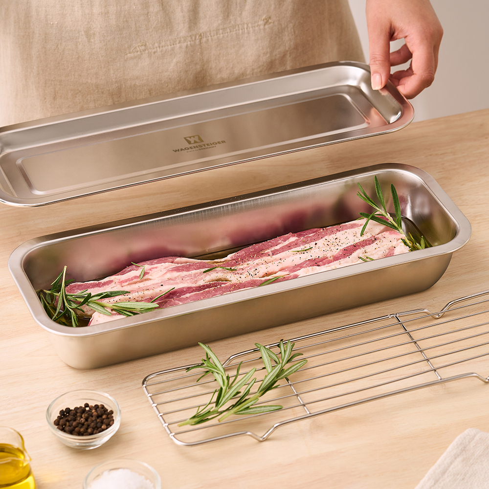 바겐슈타이거 스텐 사각 트레이세트 모듈 2호(WAGENSTEIGER Stainless Modular Square Tray Set No.2) - 2