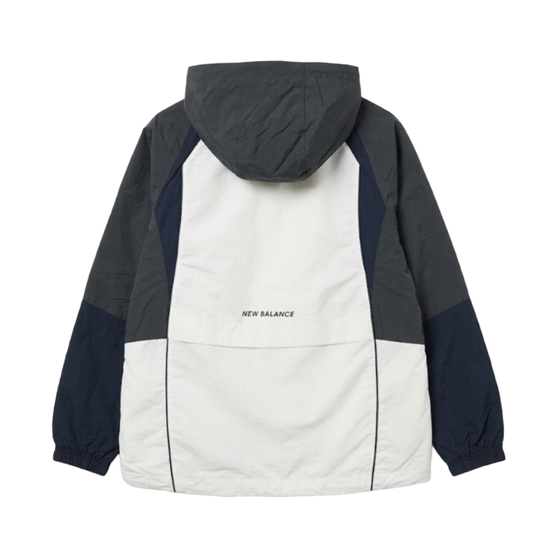 뉴발란스 컬러블록 웜업 자켓 차콜(New Balance Colorblock Warm Up Jacket Charcoal) - 2