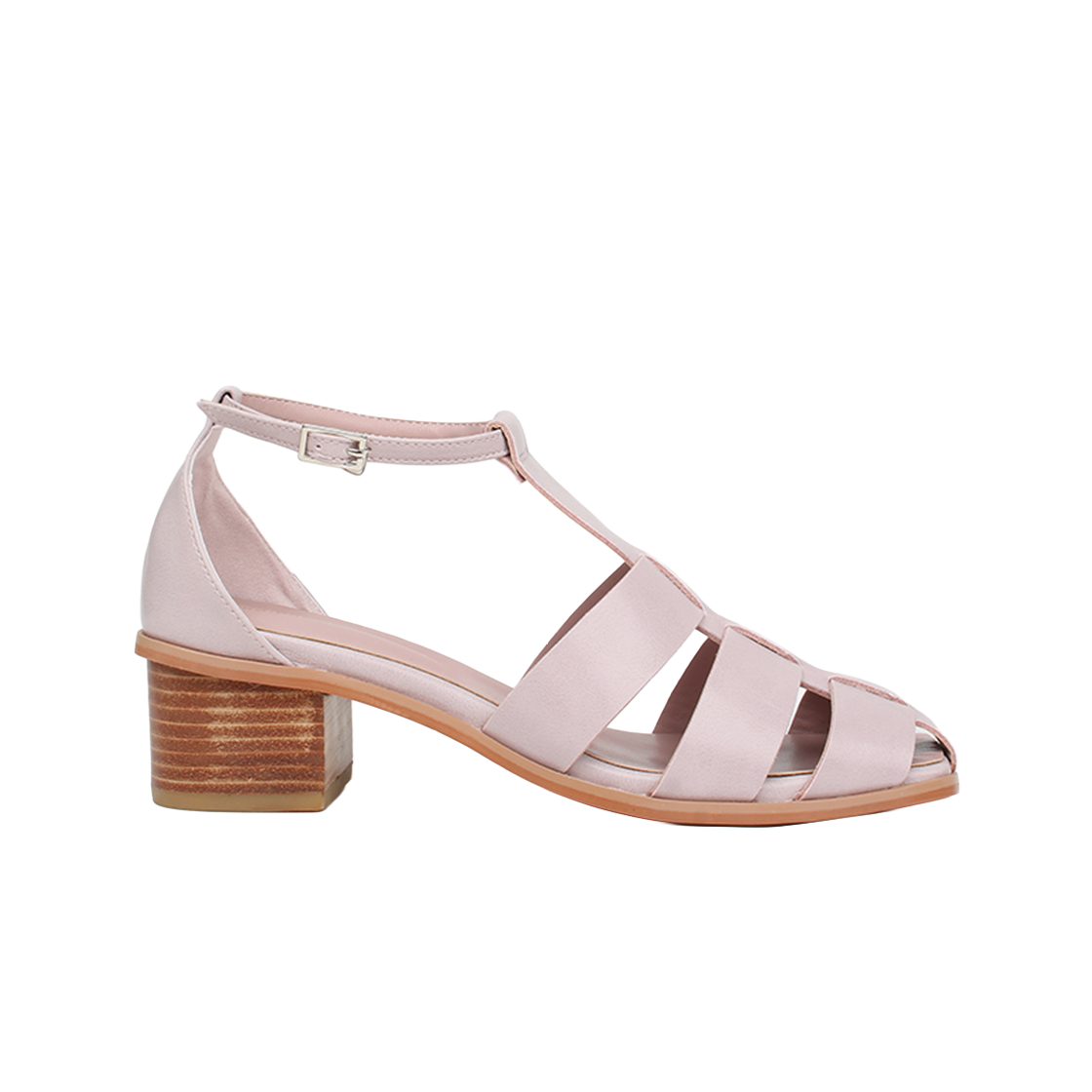 MD0143_2 Moodnight Anna Fisherman Strap Sandals l Lavender