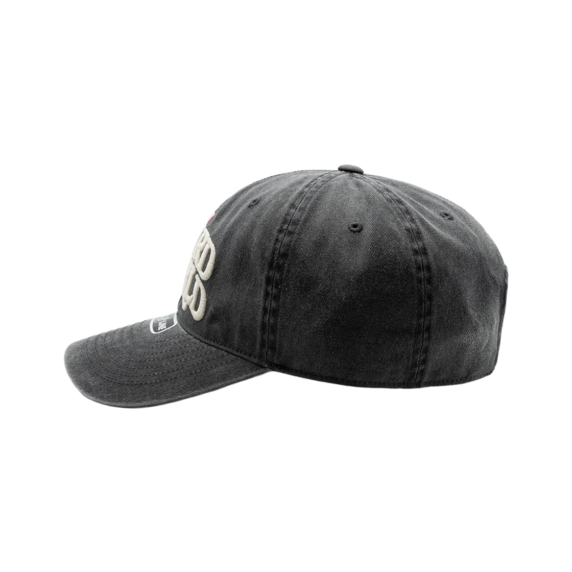 위얼드월드 아크로고 피그먼트 볼캡 블랙(Weird World Acro Logo Pigment Ball Cap Black) - 3